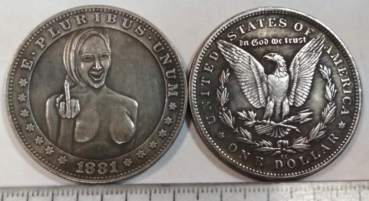 Монета бродяг США N21