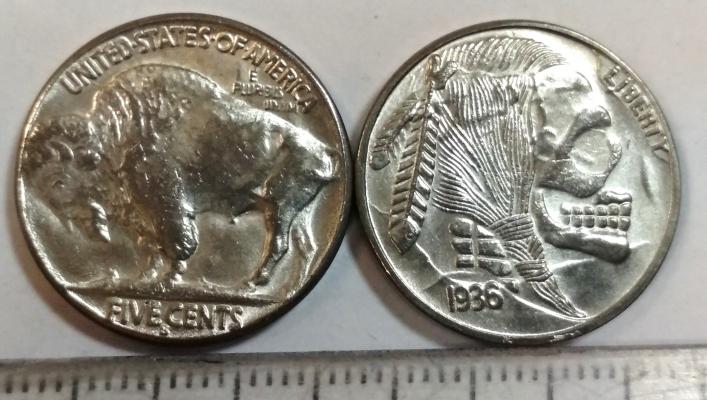 Монета бродяг США N5