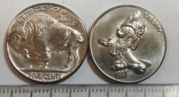 Монета бродяг США N8