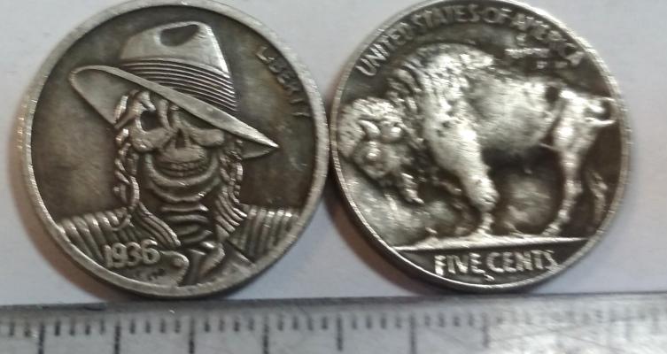 Монета бродяг США N10